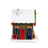 Lemax Vail Village 13.5cm Slopeside Sled Rental Christmas Village Scene - 64683