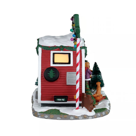 Lemax Vail Village 15.5cm Farm Fresh Christmas Trees Christmas Village - 25928