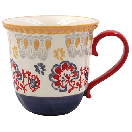 Leonardo Collection 10cm Tuscany Hand Painted Floral Mug Tree - Old Railway Line Garden Centre
