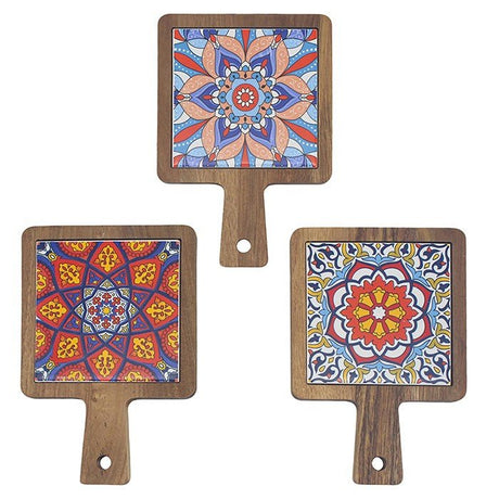 Leser & Pavey 18cm Mandela Small Cutting Board - (Choice of 3) - Old Railway Line Garden Centre