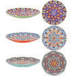 Leser & Pavey Tuscany Mandala Large Plate - Bright - (Choice of 3) - Old Railway Line Garden Centre