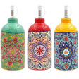 Leser & Pavey Tuscany Mandala Oil Bottle - Bright - (Choice of 3) - Old Railway Line Garden Centre