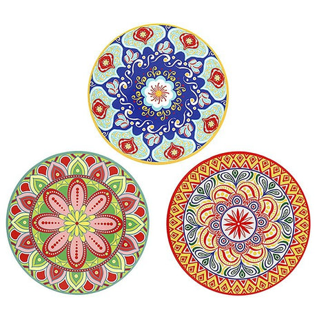 Leser & Pavey Tuscany Mandala Table Mat - Pastel - (Choice of 3) - Old Railway Line Garden Centre