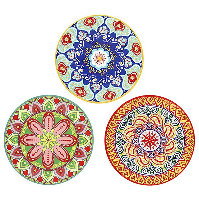 Leser & Pavey Tuscany Mandala Table Mat - Pastel - (Choice of 3) - Old Railway Line Garden Centre