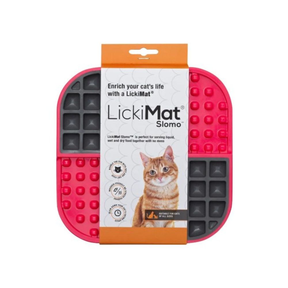 LickiMat Cat Slomo Red