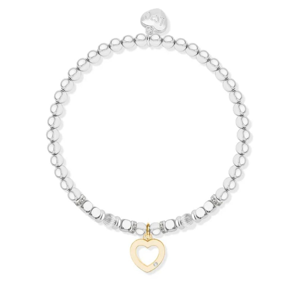 Life Charms 'Amazing Mum' Silver Bracelet