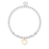 Life Charms 'Amazing Mum' Silver Bracelet