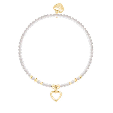 Life Charms Beautiful Friend Crystal Charm Bracelet