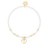 Life Charms Bestie-Mas Crystal Charm Bracelet