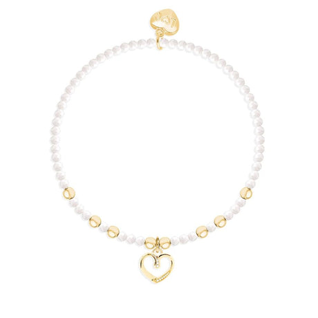 Life Charms Bestie-Mas Crystal Charm Bracelet