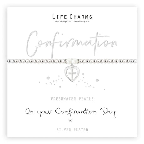 Life Charms Confirmation Day Bracelet - Old Railway Line Garden Centre