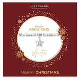 Life Charms 'Fabulous Auntie' Silver Bracelet