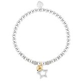 Life Charms Happy 70th Birthday Bracelet - Silver - Old Railway Line Garden Centre