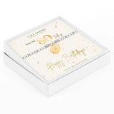 Life Charms Happy 80th Birthday Bracelet - Silver - Old Railway Line Garden Centre