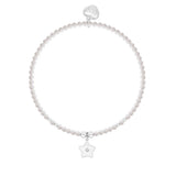 Life Charms Merry Christmas Crystal Charm Bracelet