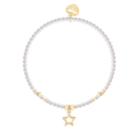 Life Charms Secret Santa Crystal Charm Bracelet