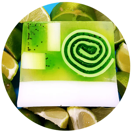 Bomb Cosmetics 100g Lime & Dandy Soap