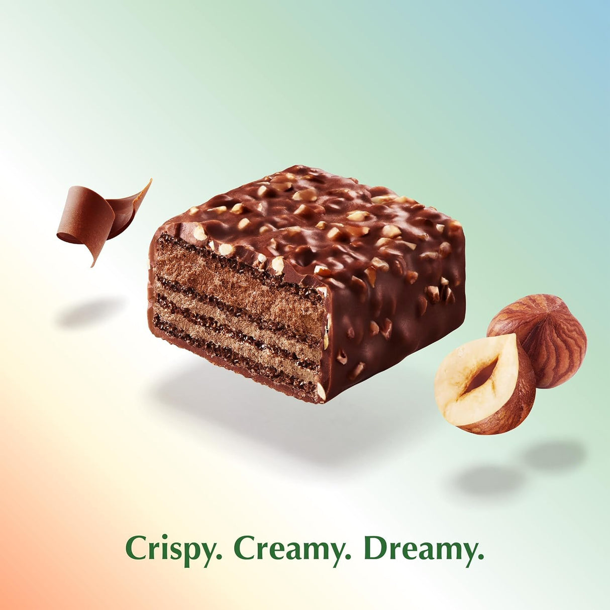 Lindt 135g Milk Chocolate & Hazelnuts Choco Wafer Sharing Box