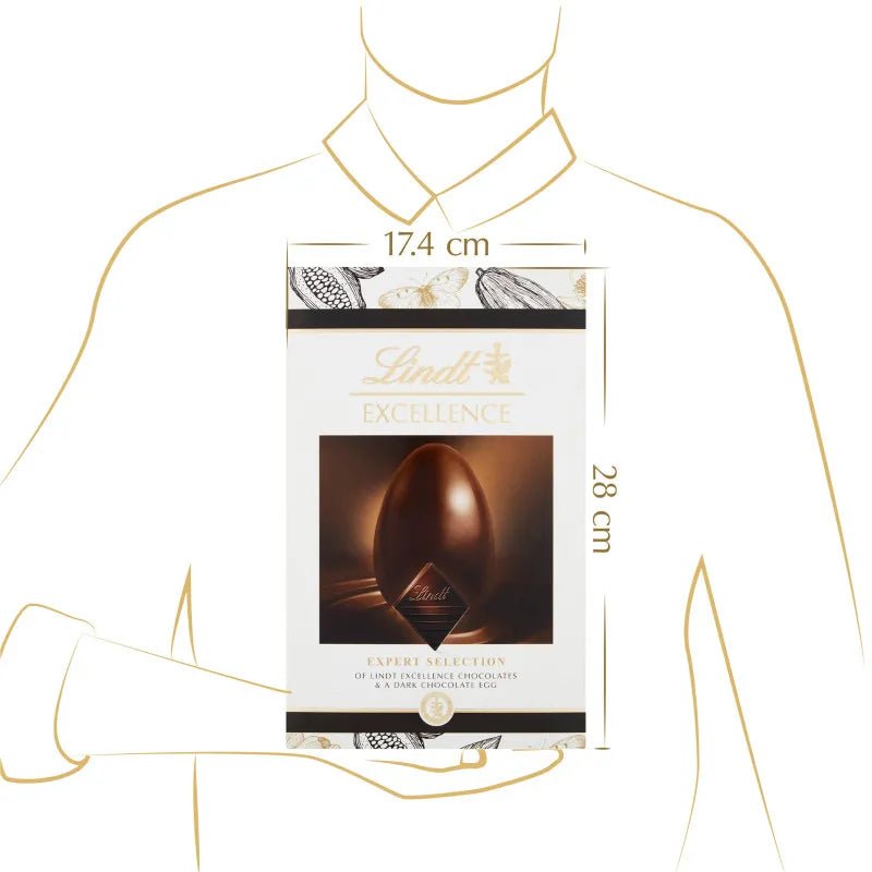 Lindt 240g Excellence Dark Chocolate Egg - Old Railway Line Garden Centre