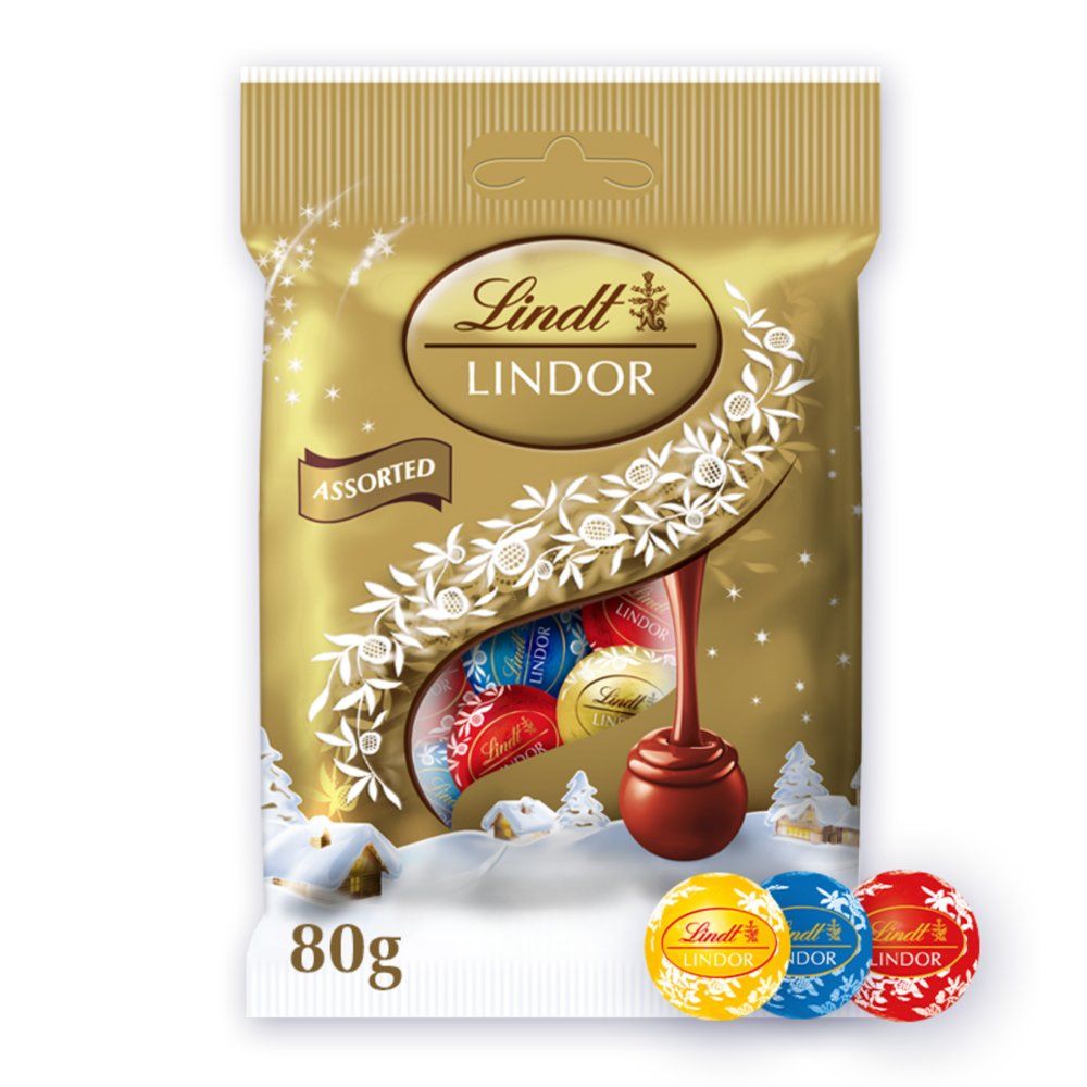 Lindt 80g Assorted Mini Truffles