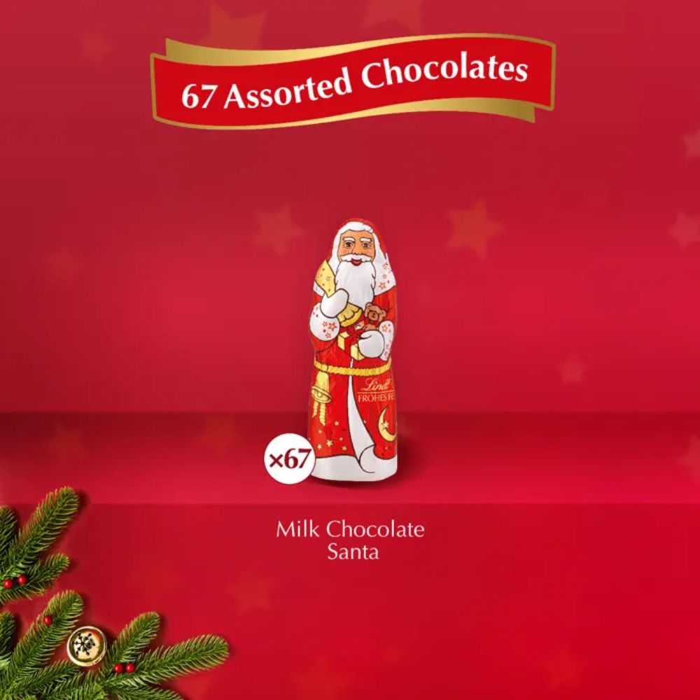 Lindt Santa Milk Chocolate