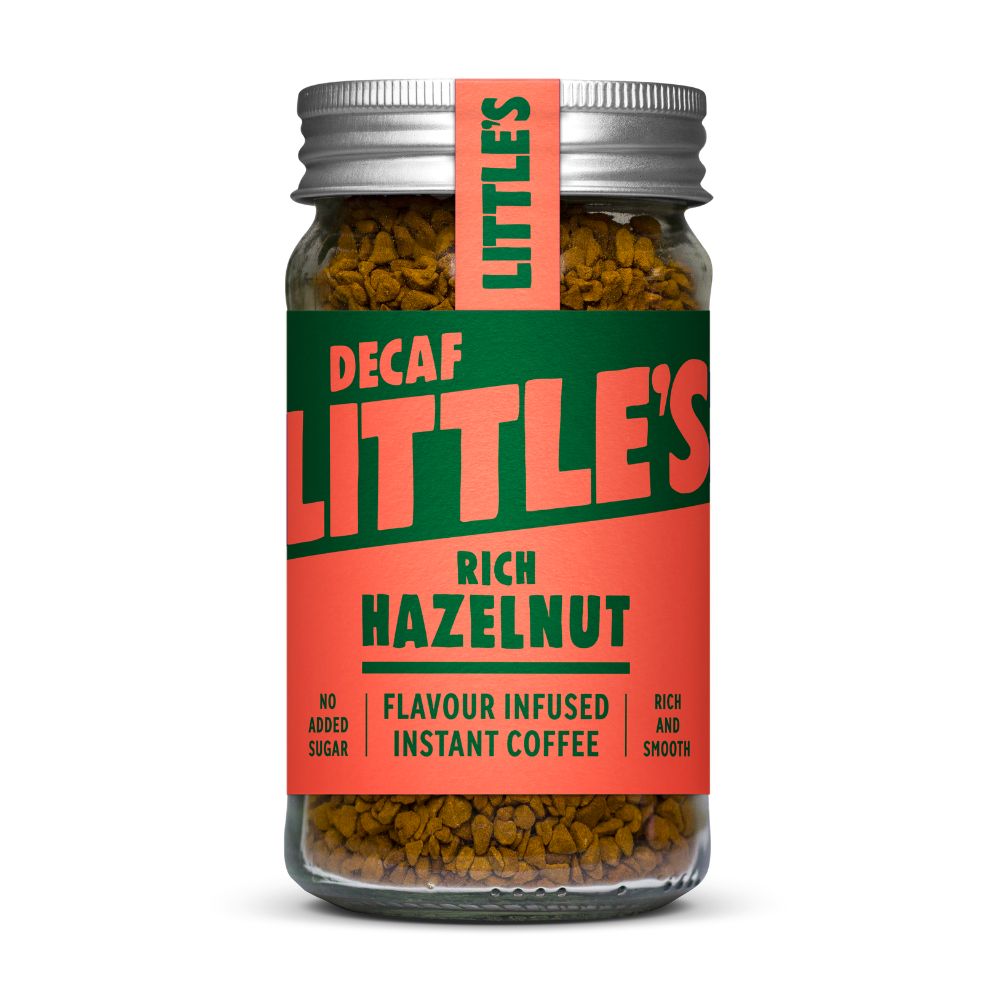 Little's 50g Decaf Rich Hazelnut Instant Coffee