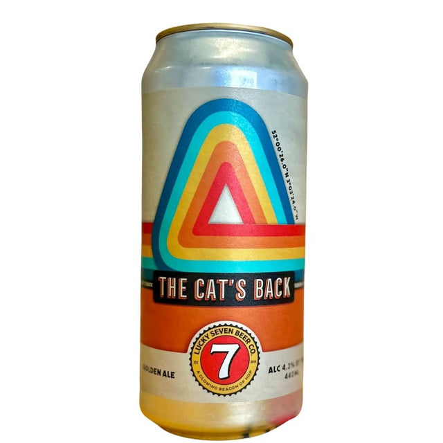 LUCKY 7 440ml The Cats Back Goldend Ale - Old Railway Line Garden Centre