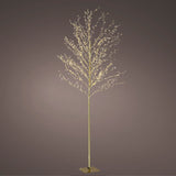 Lumineo 1.5m (5ft) Warm White Micro LED Gold Twig Tree