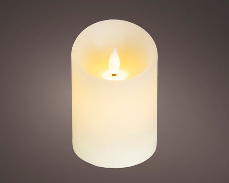 Lumineo 10.5cm LED Realistic Waving Candle - Cream - 480674