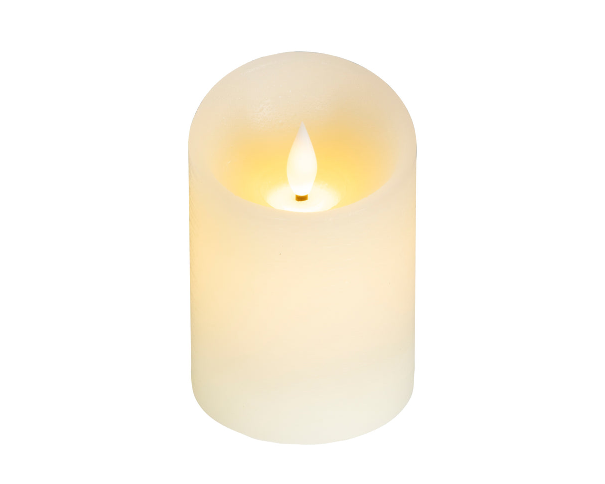 Lumineo 10.5cm LED Realistic Waving Candle - Cream - 480674