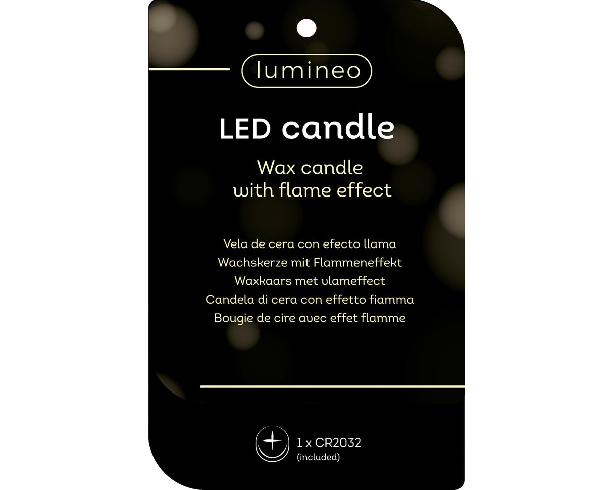 Lumineo 10.8cm LED Pinecone Candle - 481558