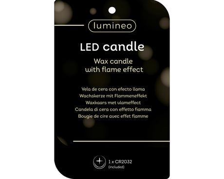 Lumineo 10.8cm LED Pinecone Candle - 481558