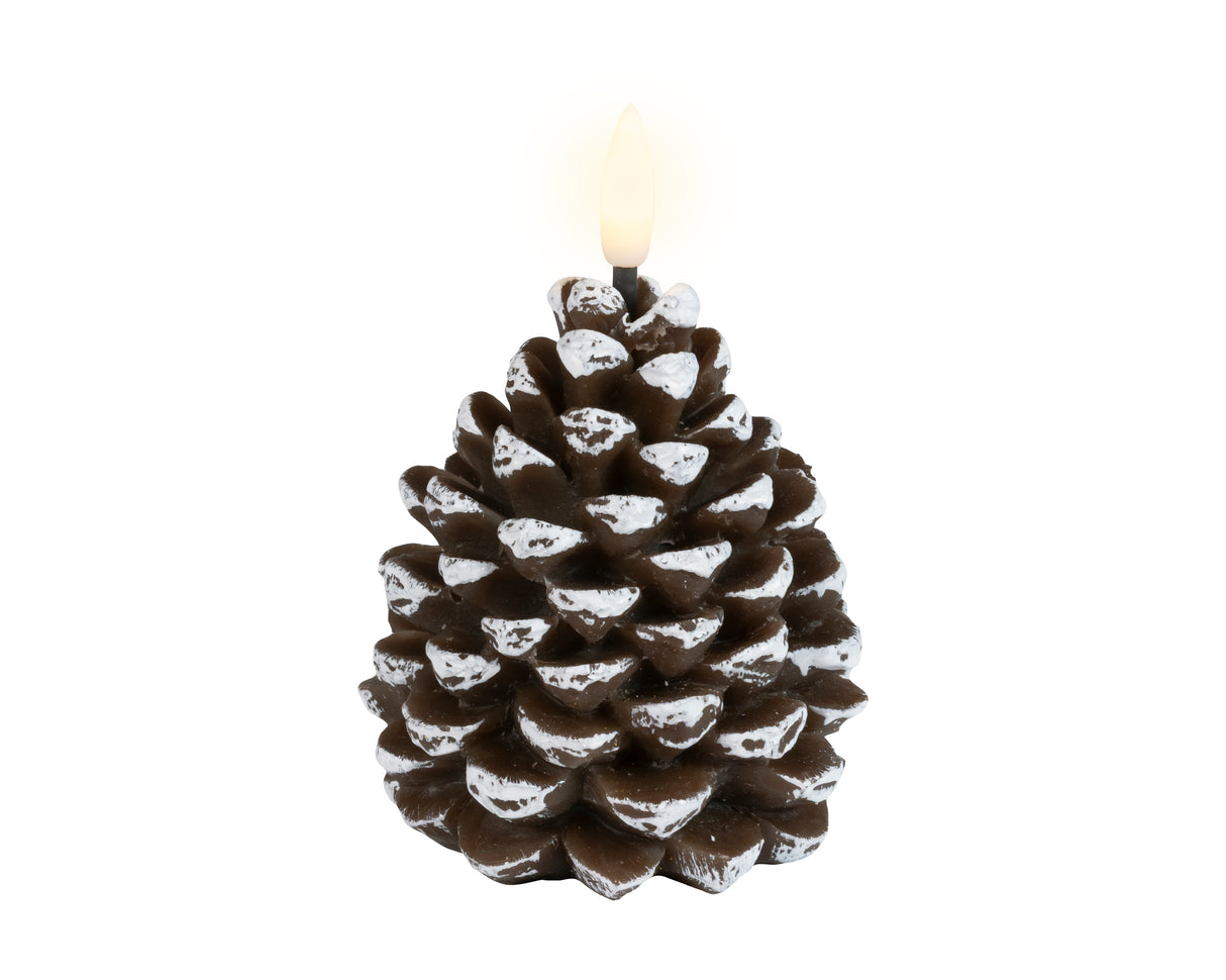 Lumineo 10.8cm LED Pinecone Candle - 481558
