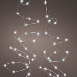 Lumineo 100 Cool White Micro LED Battery Operated String Lights (5m)