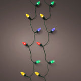 Lumineo 100 LED Vintage Multi Lights 8 Function Outdoor Twinkle Lights