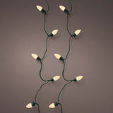 Lumineo 100 LED Vintage Warm White Lights 8 Function Outdoor Twinkle Lights