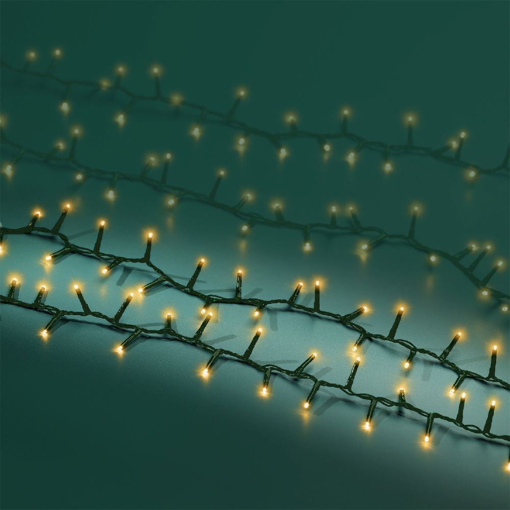 Lumineo 1000 Classic Warm LED Compact Christmas Lights (22.5m)