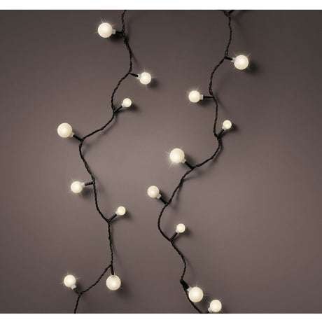Lumineo 120 LED Warm White Cherry Bulb String Lights (9m)