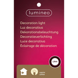 Lumineo 12cm White LED Porcelain House