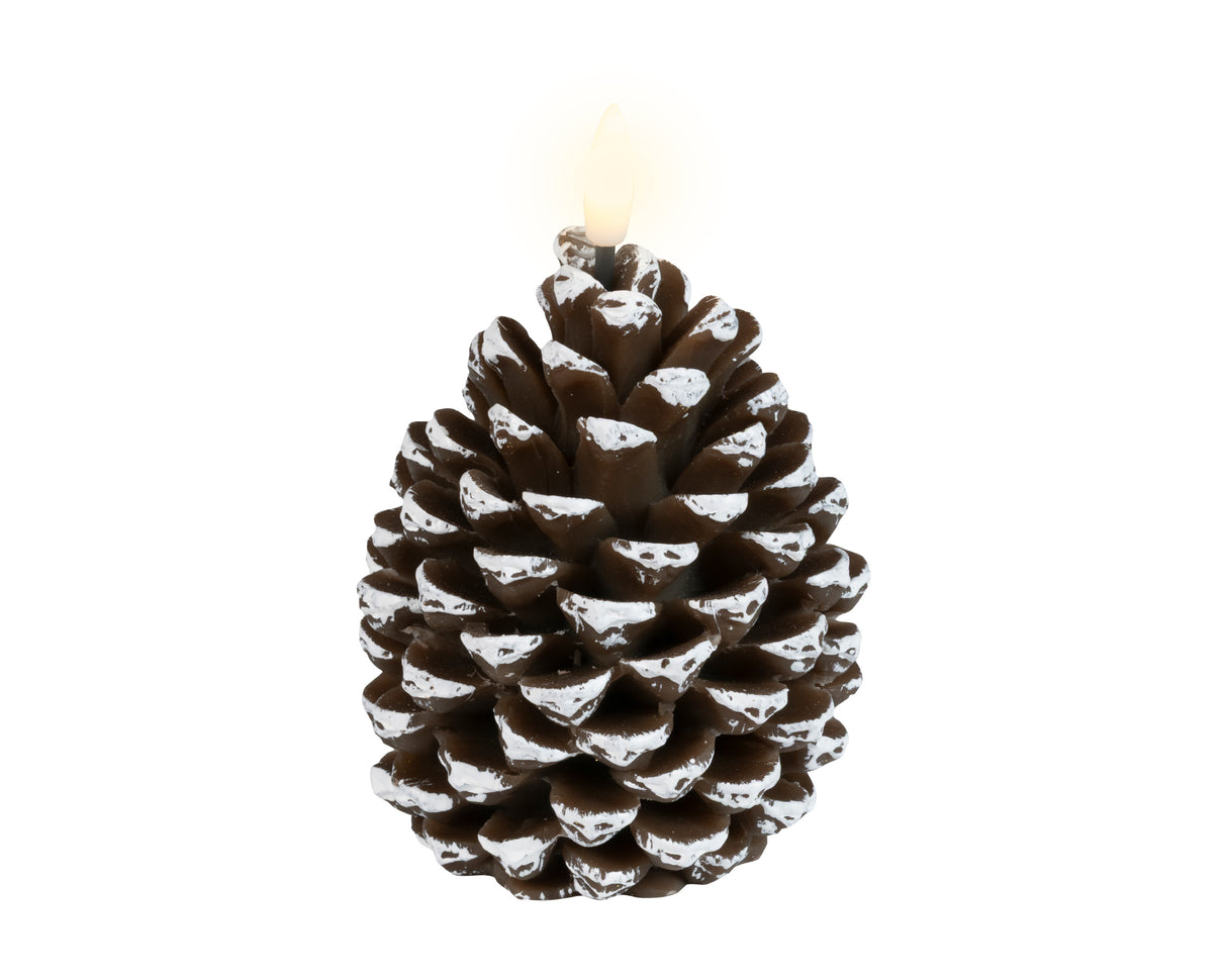 Lumineo 13cm LED Pinecone Candle - 481559