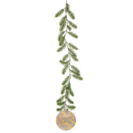 Lumineo 14cm Micro LED Warm White Ball with Garland