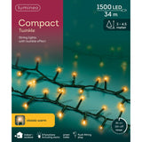 Lumineo 1500 Classic Warm LED Compact Christmas Lights (34m)
