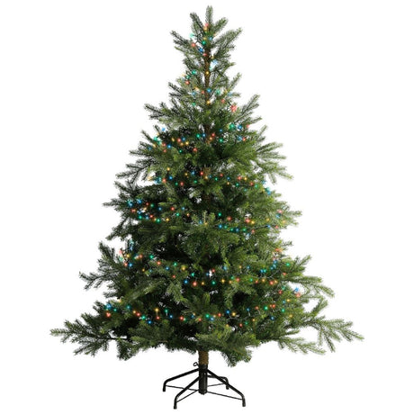 Lumineo 1500 Multi Coloured LED Compact Christmas Lights (34m)