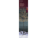 Lumineo 150cm Classic Warm Micro LED Tree - Black Frame - 505325