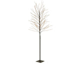 Lumineo 150cm Classic Warm Micro LED Tree - Black Frame - 505325