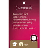 Lumineo 15cm White LED Porcelain House