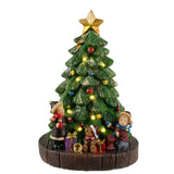 Lumineo 16cm LED Christmas Tree Scene Ornament (Choice of 2)