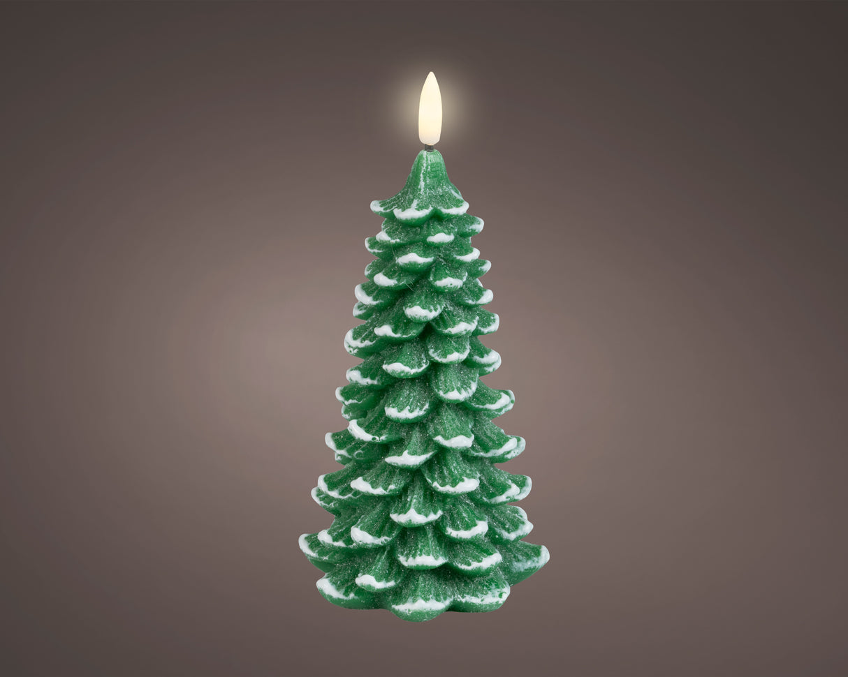 Lumineo 18.5cm LED Fir Tree Candle - 481568