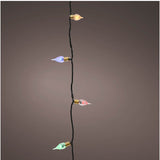 Lumineo 180 Multi Coloured LED Vintage Twinkle Lights (17.9m)