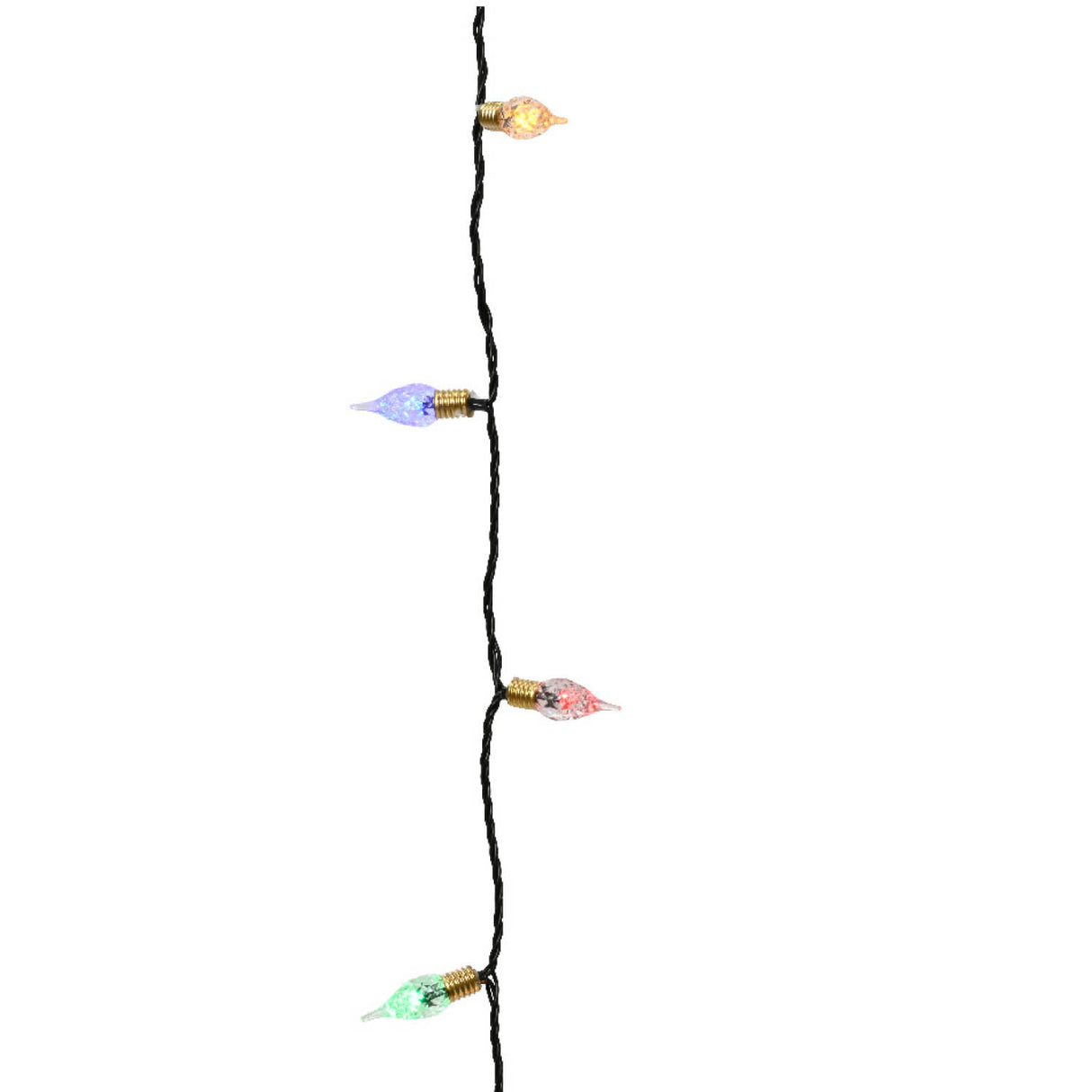 Lumineo 180 Multi Coloured LED Vintage Twinkle Lights (17.9m)